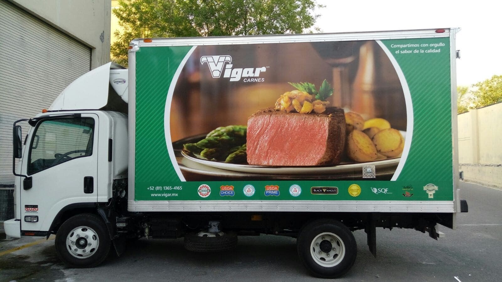 Diseño y rotulación de camiones Vigar Carnes 5 Diseño y rotulación de camiones Vigar Carnes 5