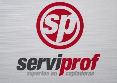 Logotipo serviprof equipos de copiado