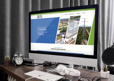 Diseño de página web para instalaciones eléctricas