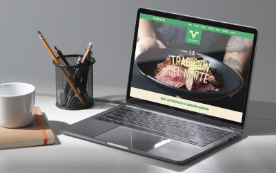 Diseño de página web para empacadora de carnes Vigar