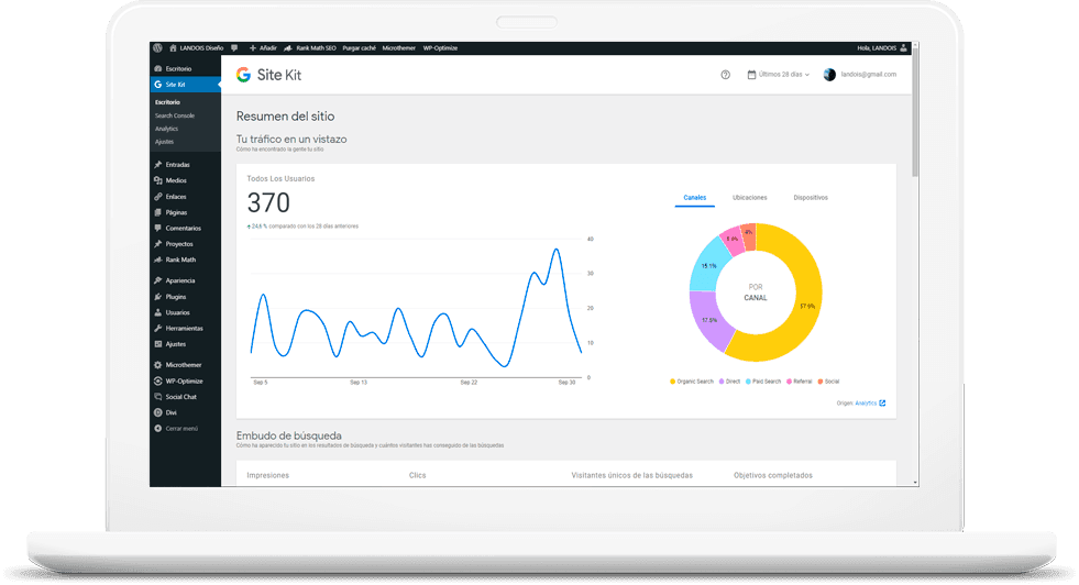 Metrics, Incrementar visitas a tu página web 5