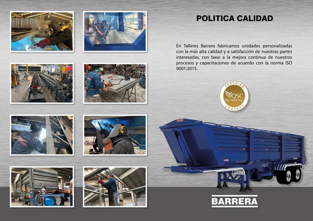 Diseño de catálogo para semiremolques Talleres Barrera 1 Diseño de catálogo para semiremolques Talleres Barrera 1