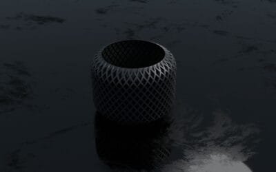 Impresión de prototipo rápido 3D: Maceta