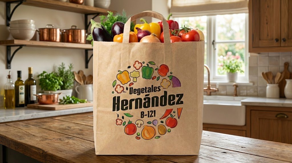 Diseño de Identidad Visual para Vegetales Hernández