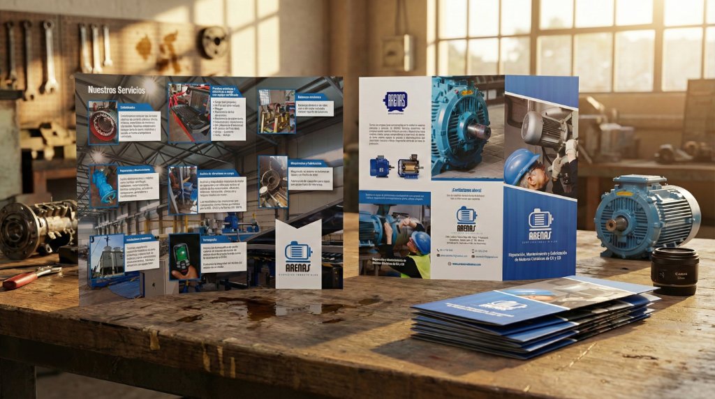 Diseño y Estrategia de Comunicación para Arenas Servicios Industriales – Monterrey